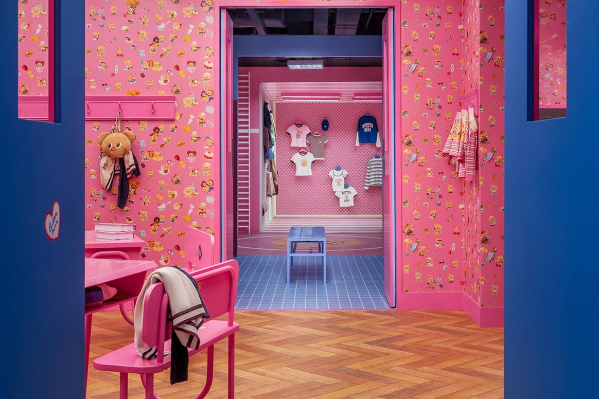 Pop-up store in Shanghai der