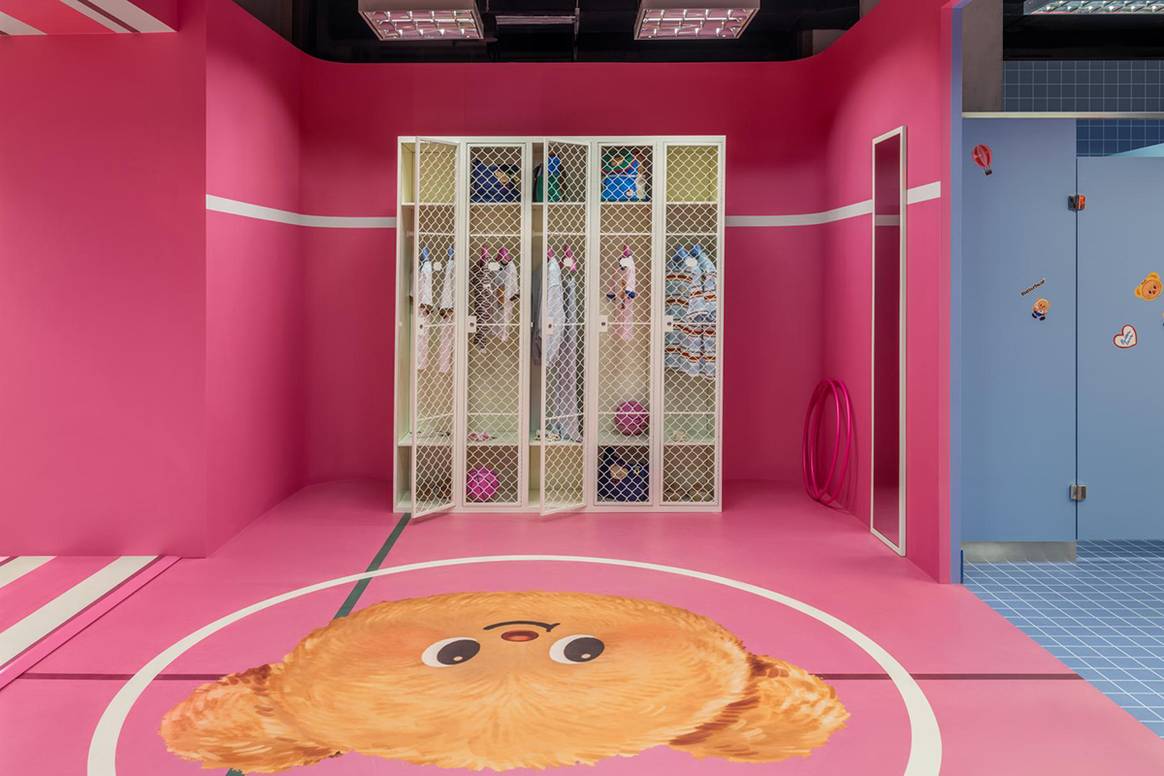 Pop-up store in Shanghai der