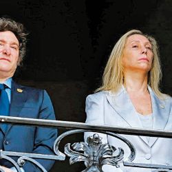 Javier Milei and Karina Milei | Photo: CEDOC