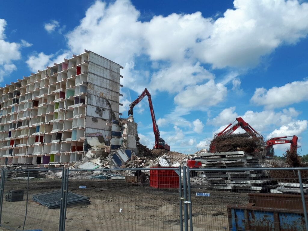 Demolition flat Palenstein