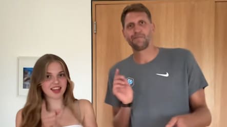 Dirk Nowitzki tanzt mit seiner Nichte – so sieht man ihn selten