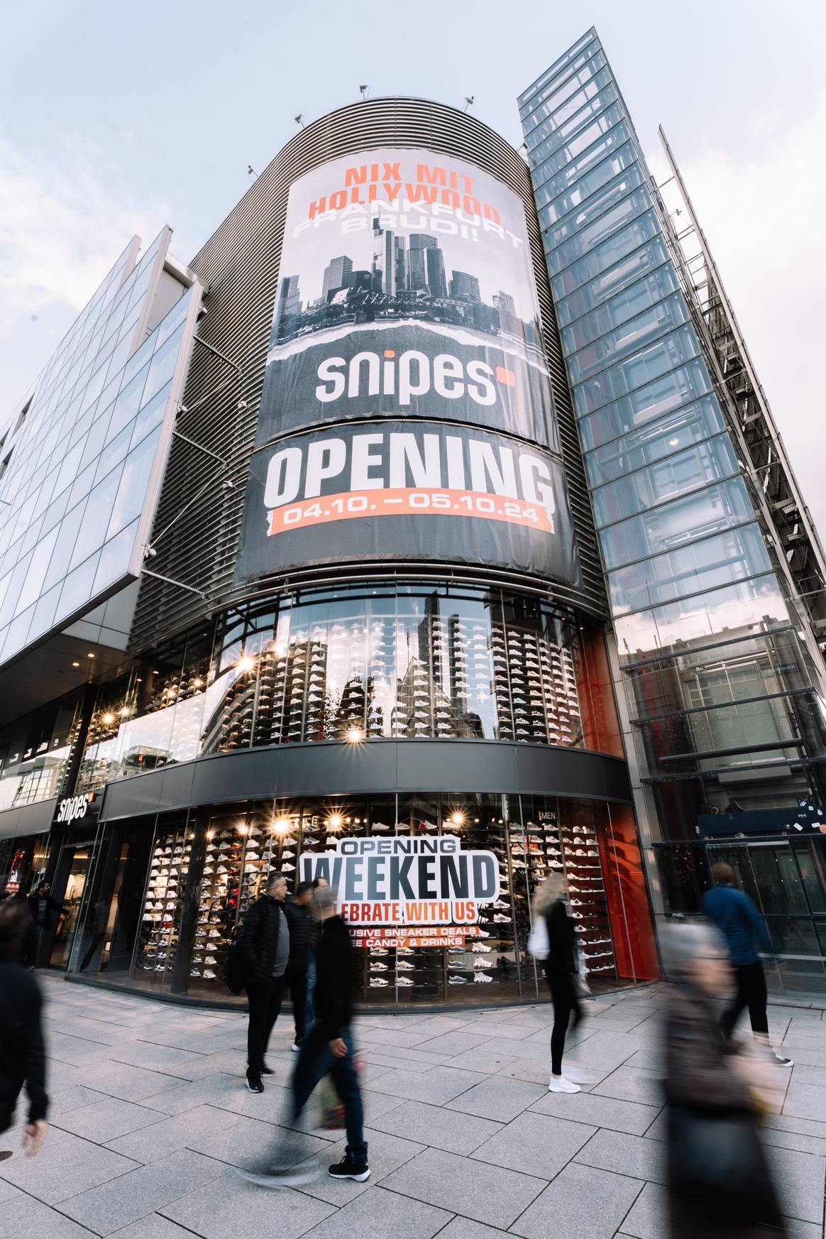 New snipes flagship on the Frankfurter Zeil