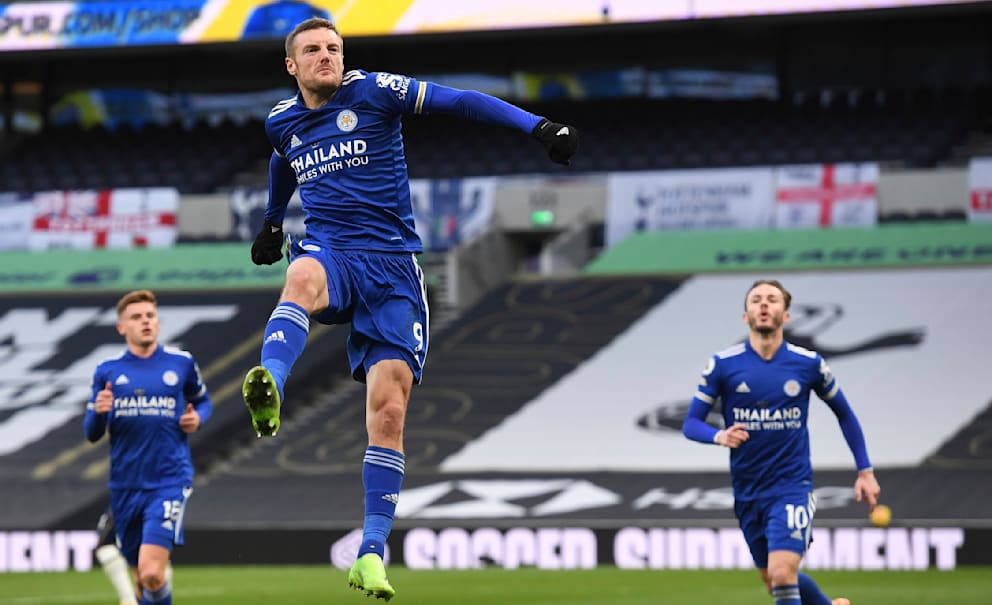 Jamie Vardy kommt in 500 Pflichtspielen für Leicester auf 200 Tore
