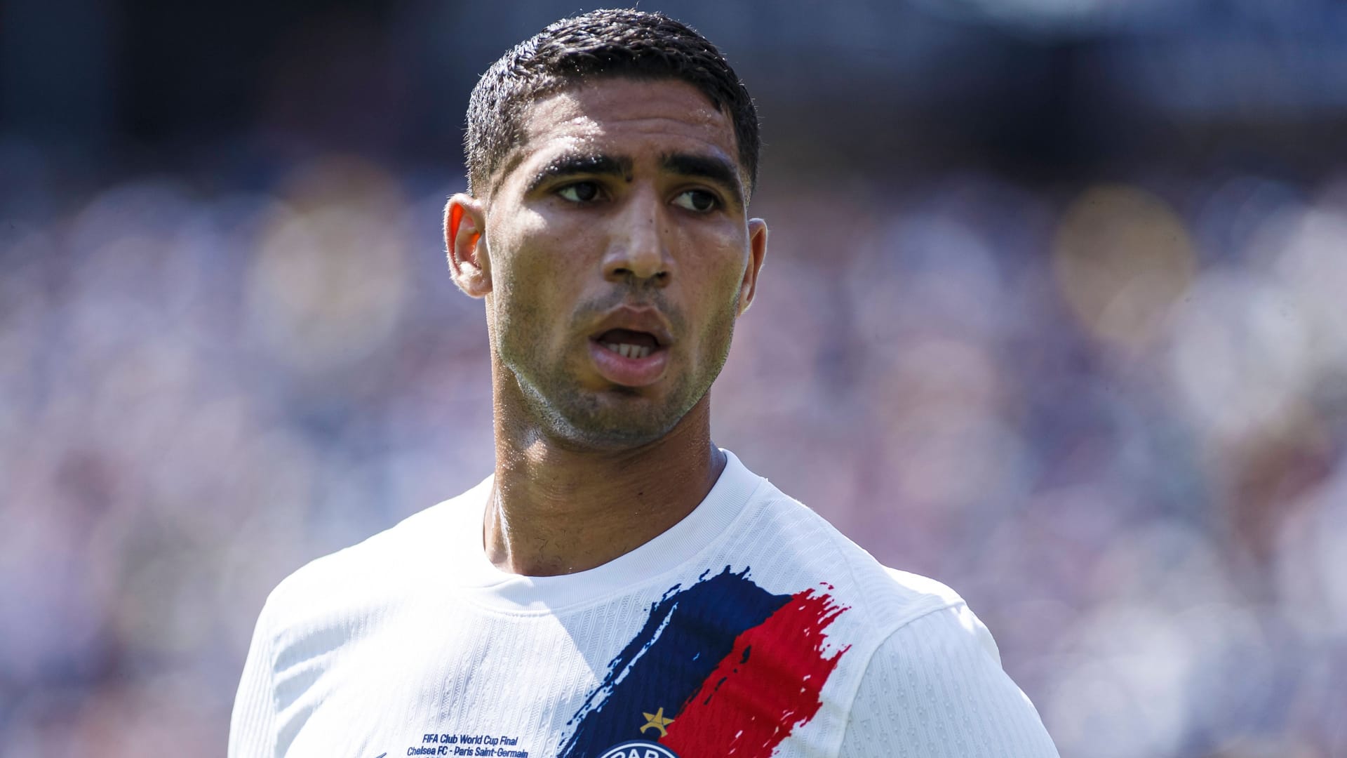 Achraf Hakimi in the PSG jersey at the club World Cup: The Moroccan is a top performer at Paris.