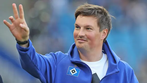 Trainer Merlin Polzin from Hamburger SV