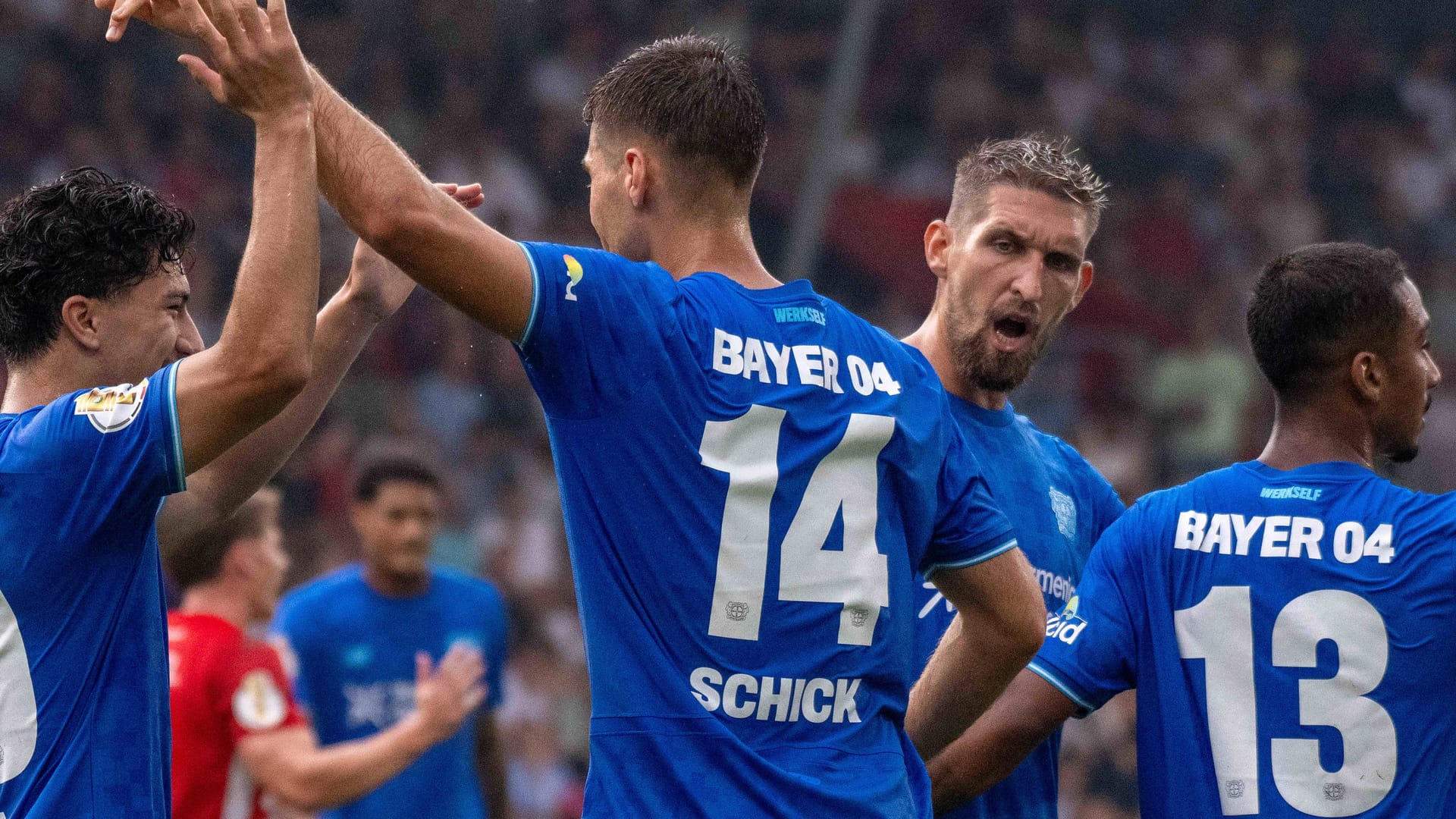 Leverkusen cheered Patrik Schick's leadership goal (2nd VL).