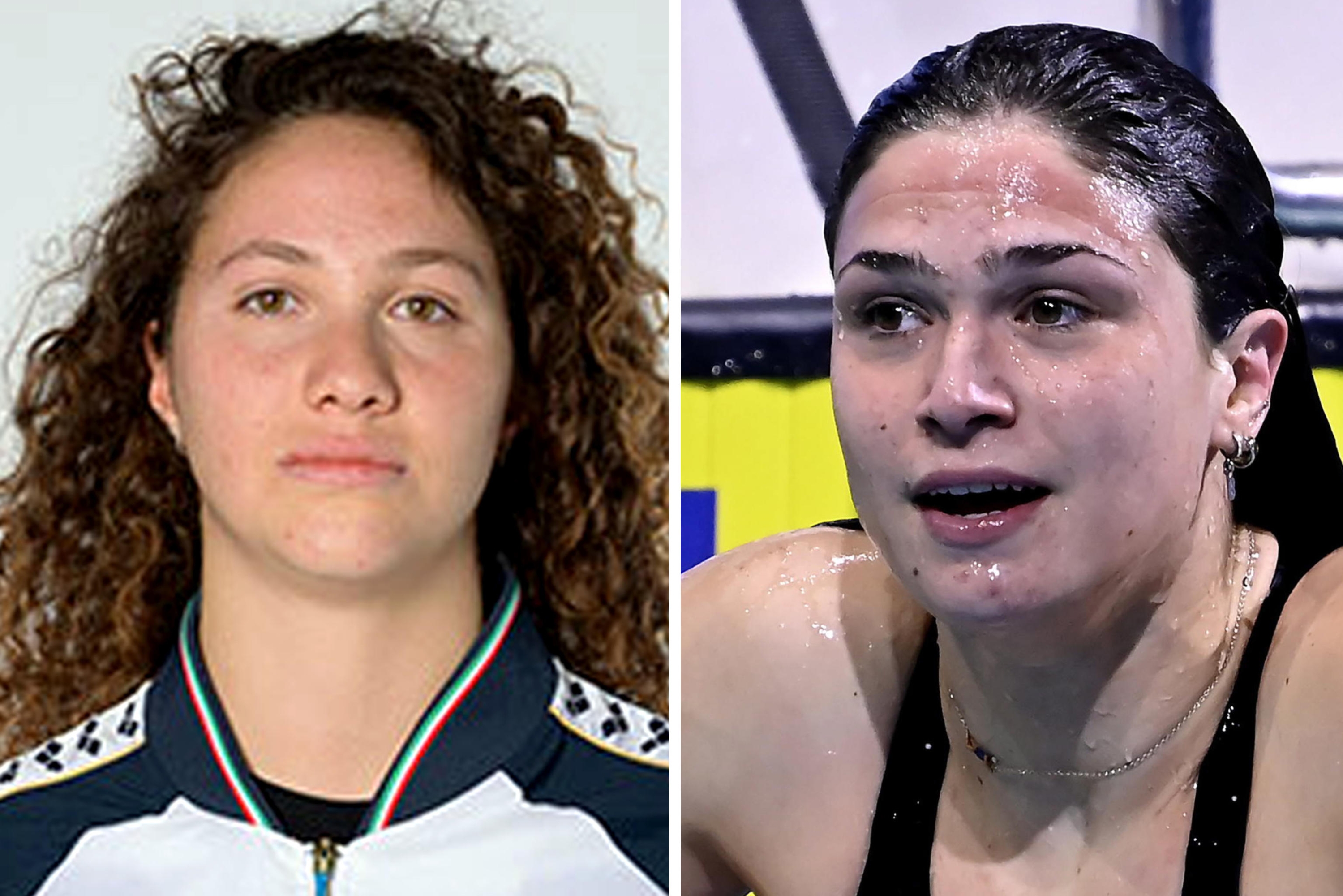 COMBO - Benedetta Pilato and Chiara Tarantino stops for theft in Singapore The photo of the Tarantino was taken by https://www.fredernuoto.it EPA09220722 Benedetta Pilate of Italy Smiles After She Won Won with World Recod in the Second Semifinal of Women's 50m Breaststroke of European Aquatics Championships in Duna Arena in Budapest, Hungary, 22 May 2021. Epa/Tamas Kovacs Hungary Out