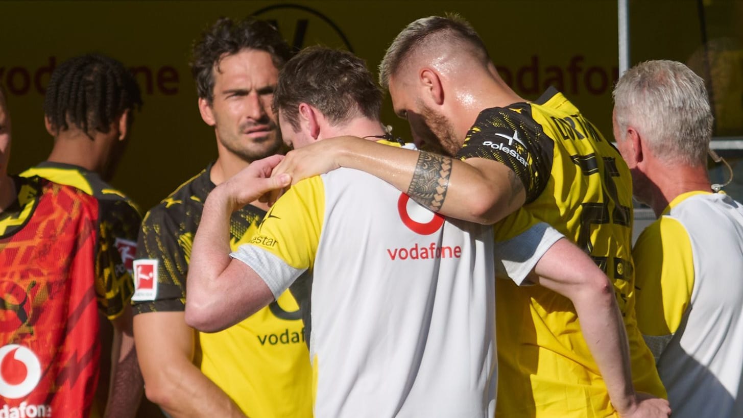 Niklas Süle (2nd from VR): The ex-international came in when Mats Hummels said goodbye to the world champion and had to be replaced again a little later.