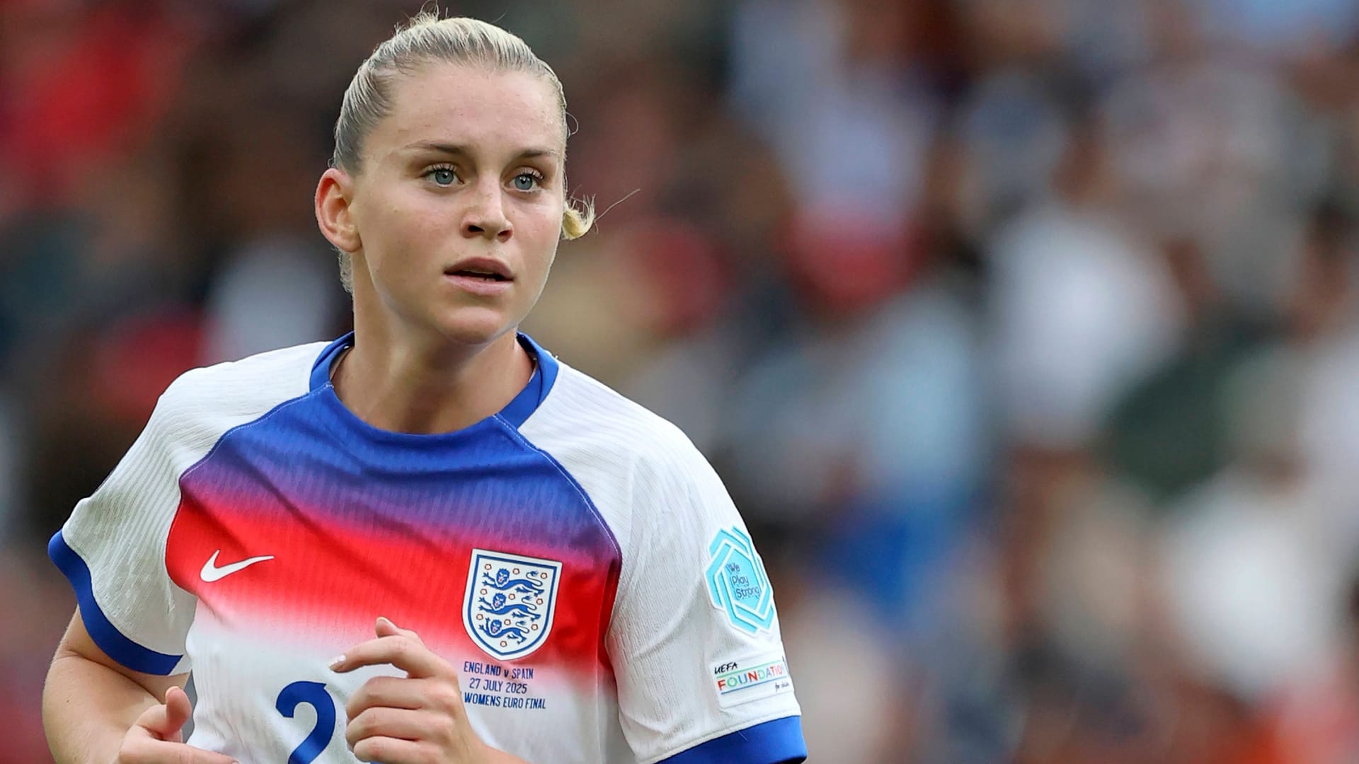 Alessia Russo: She became European champion with England.