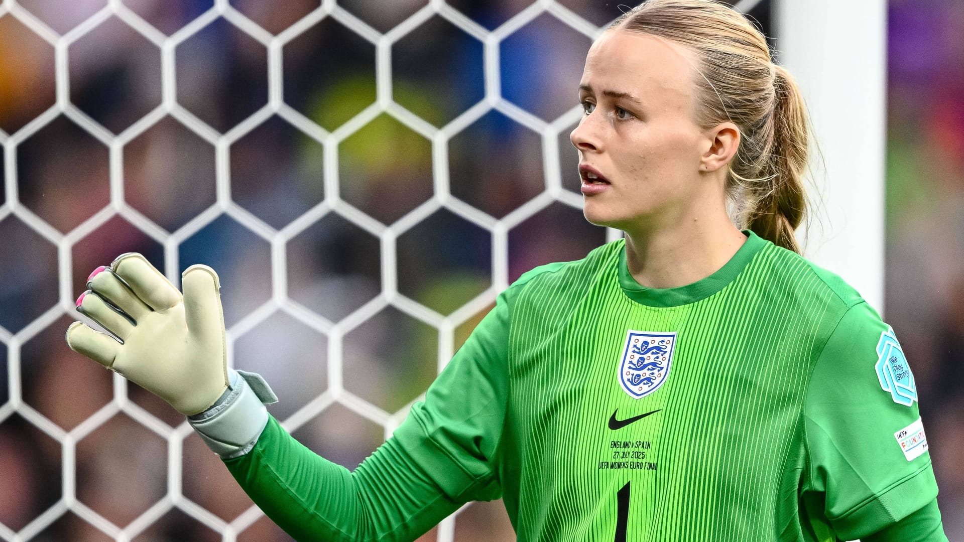 Hannah Hampton: She parried two attempts by the Spaniards in the penalty shootout of the EM final.