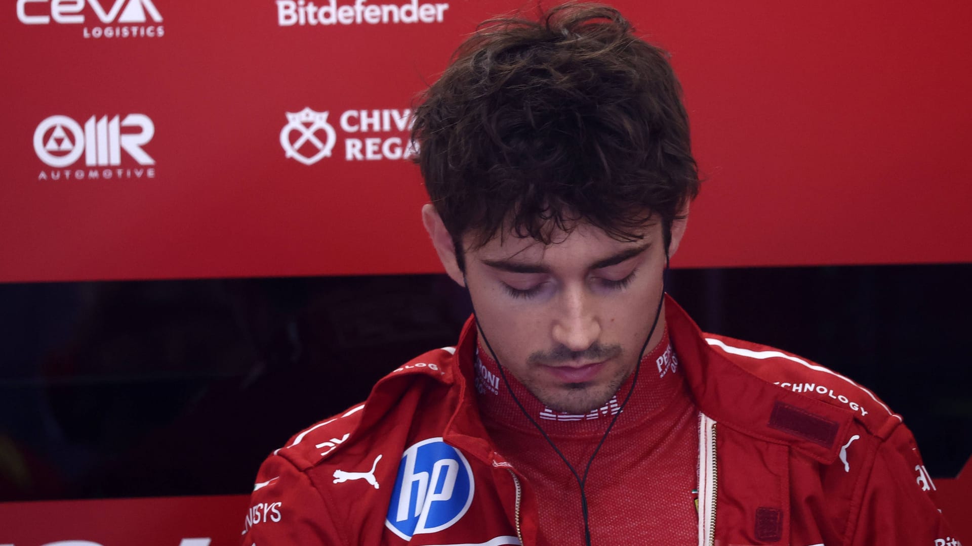Disappointed: After strong qualifying, Charles Leclerc did not experience a good race in Hungary.