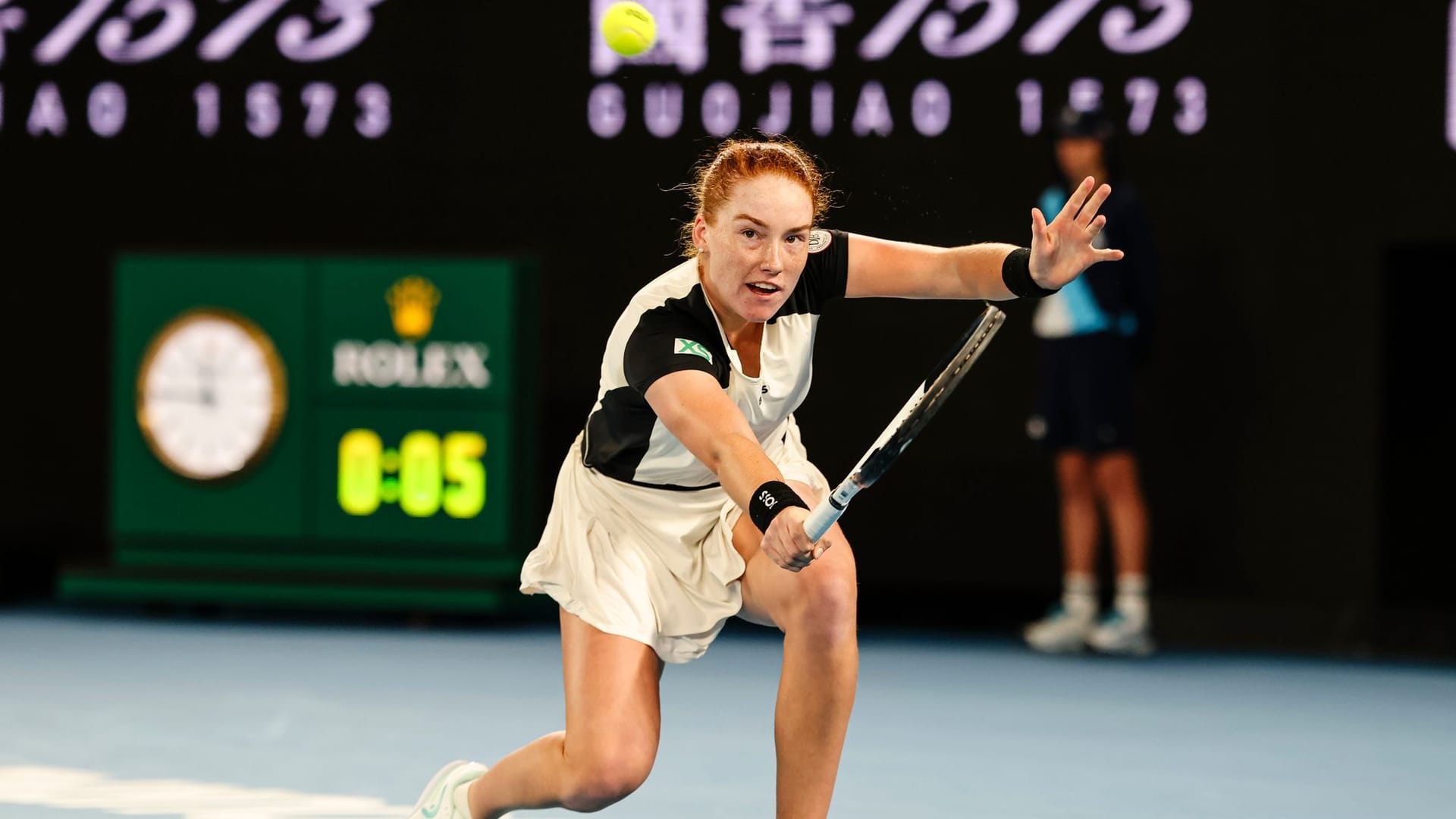 Ella Seidel, here at the Australian Open: The 20-year-old is currently in 127th place in the world rankings.
