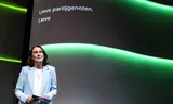 MP Kati Piri at the joint party congress of GroenLinks-PvdA last week. Photo Robin van Lonkhuijsen/ANP 