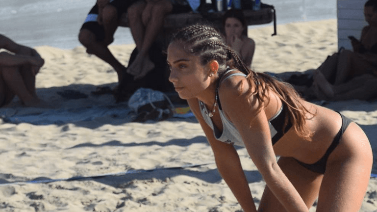 Simona Cinà: She was active in Italy as a professional volleyball player.