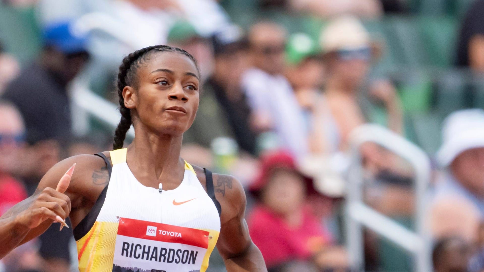 Sha'carri Richardson: She won silver over the 100 meters and gold with the season with the Olympics.