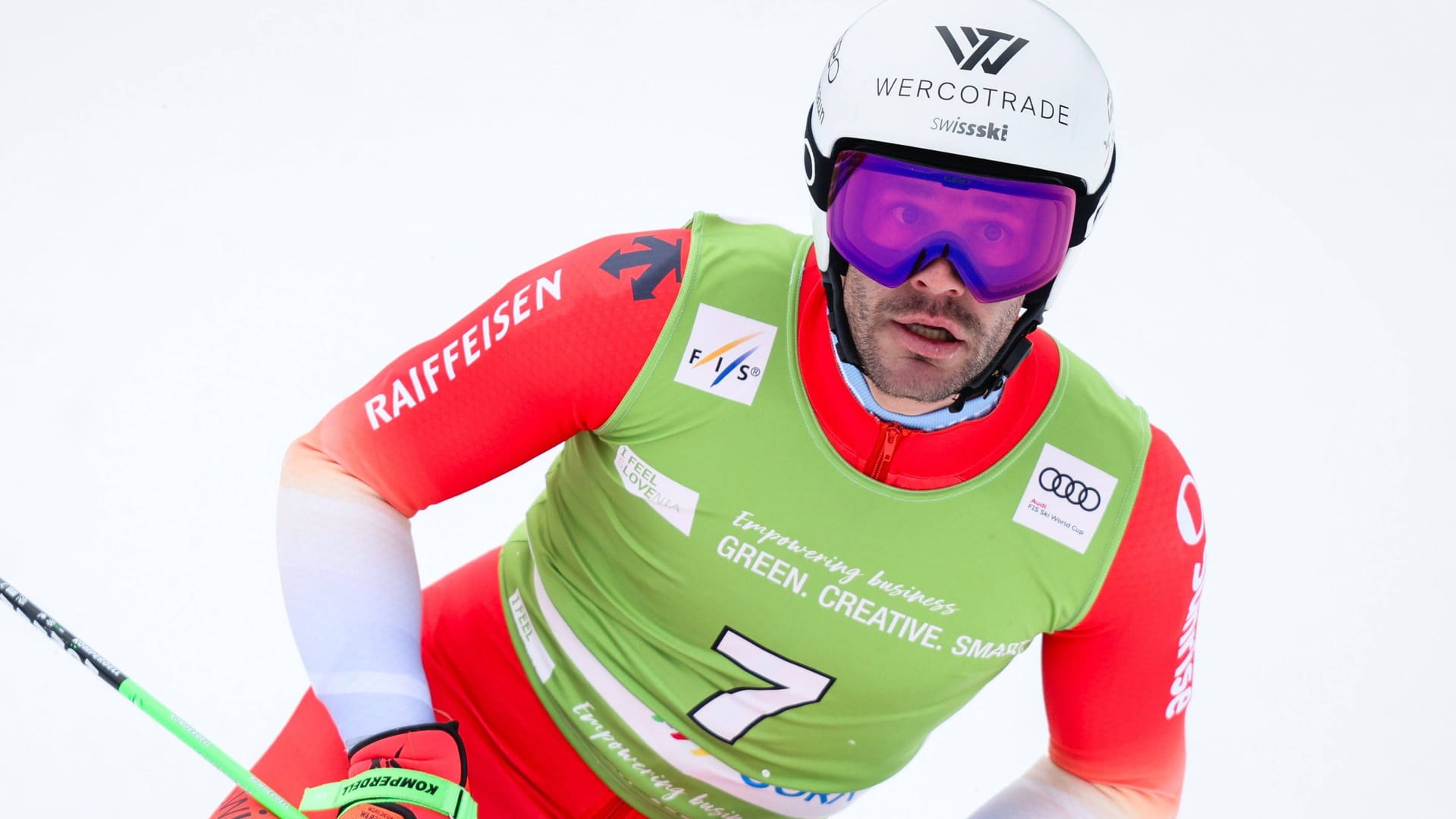 Thomas Tumler: He specializes in the disciplines of Super G and giant slalom.