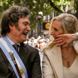 Javier Milei and Karina Milei | Photo: CEDOC