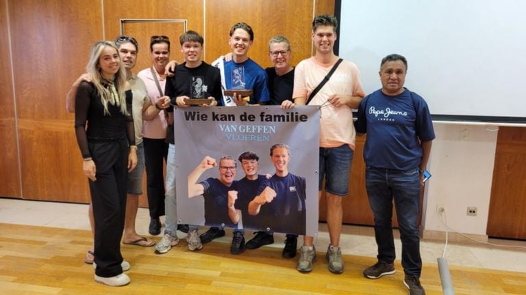 The Van Geffen family together with Vince are in -laws (photo: Vince van Geffen).