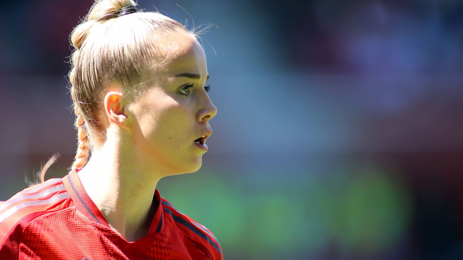 Giulia Gwinn: FC Bayern has qualified for the Champions League.
