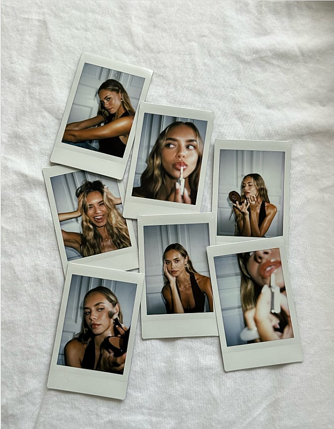 Die Fans sind sich sicher: Das Polaroid-Foto von Laila, auf dem sie die Zunge herausstreckt und die Hände an den Kopf hält, ist Sinners Sperrbildschirm.