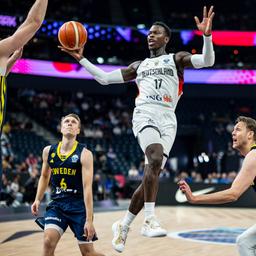 Dennis Schröder at the Basketball Championship IMS game against Sweden | Imago/Camera4+