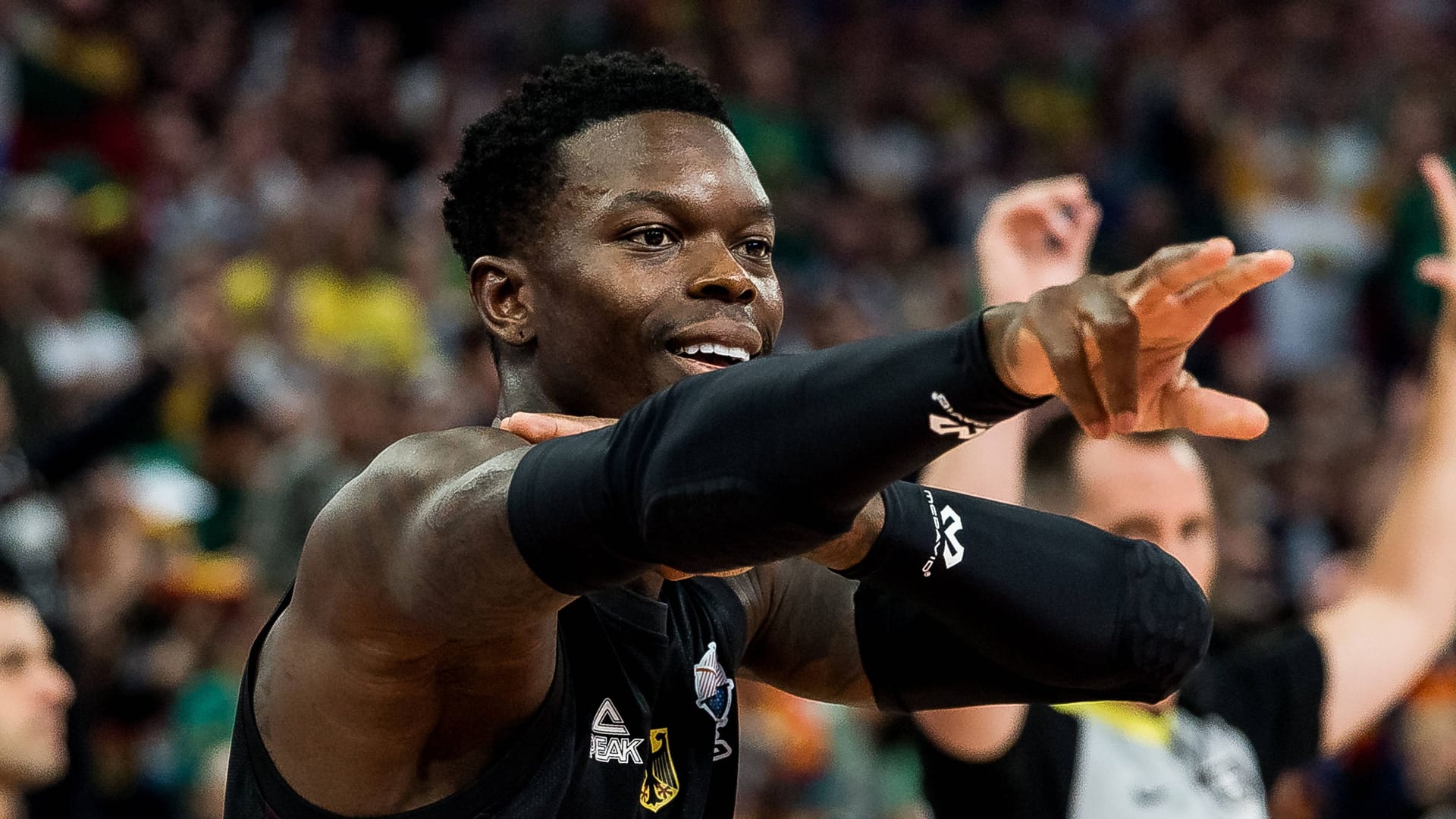 Dennis Schröder: He is the captain of the German team.