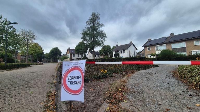 The neighborhood itself has closed the playground because of the nest (photo: Collin Beijk).