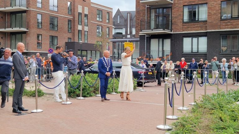 The arrival of Queen Máxima (photo: Tom Berkers).