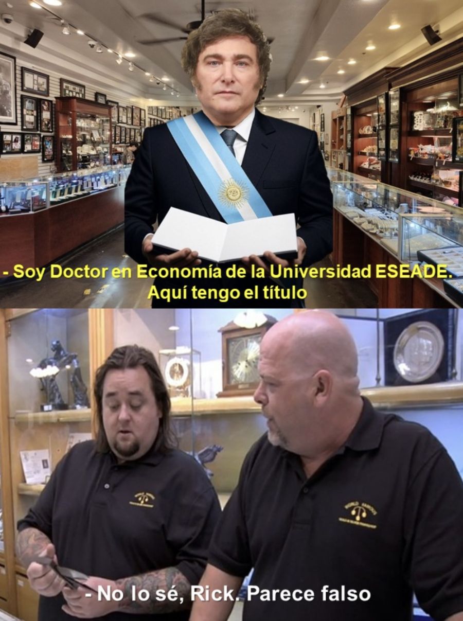 Milei meme