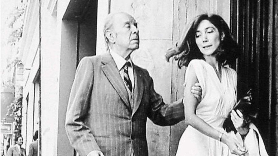 Jorge Luis Borges and María Kodama