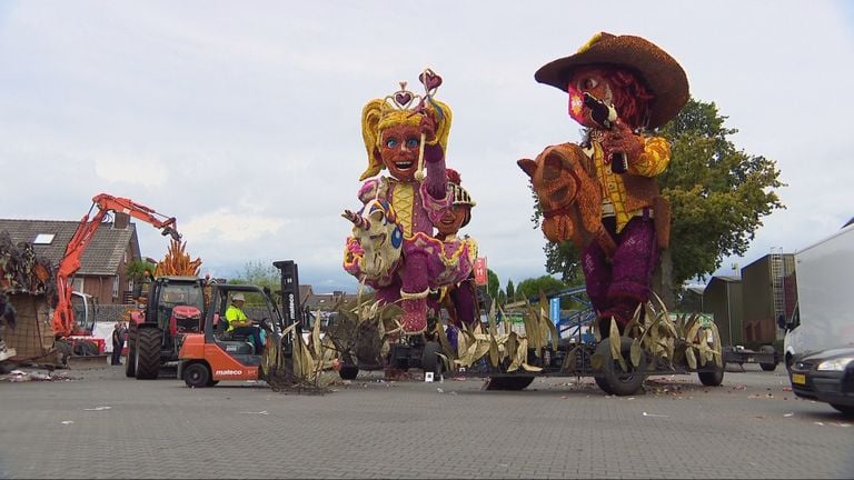 The laughter will quickly perish these floats (photo: Omroep Brabant)