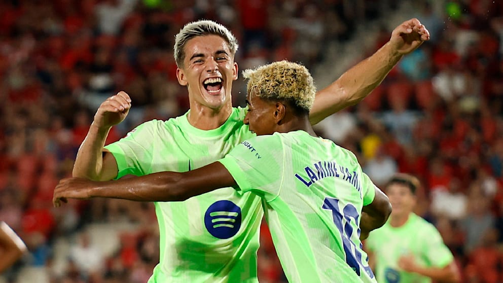 Gavi (21) und Lamine Yamal (18) glänzen beim FC Barcelona