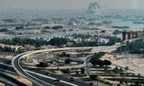 Smoke rises on Tuesday after an explosion in the Qatarese capital Doha, presumably caused by an Israeli air raid. Photo UGC via AP  