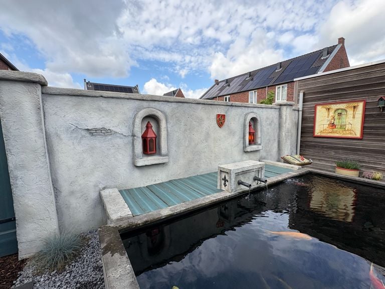 The other side of the garden is also completely Efteling (photo: Raymond Merkx).