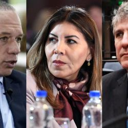 Berni, Mendoza and Boudou | Photo: CEDOC
