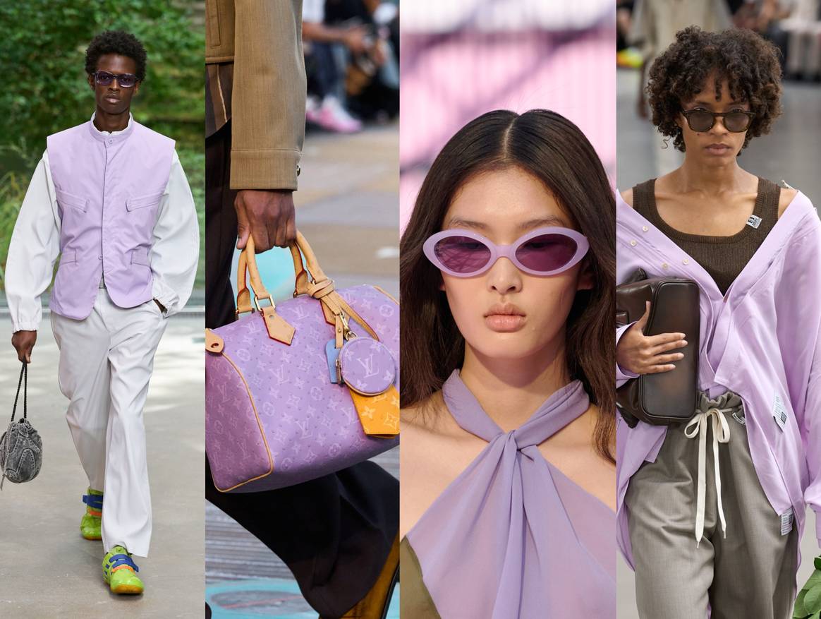 Peaceful lilac: in Men FS26 - Menswear, Louis Vuitton FS26 Menswear, Off -White FS26 - Ready to Wear & Maison Mihara Yasuhiro FS26 - Menswear