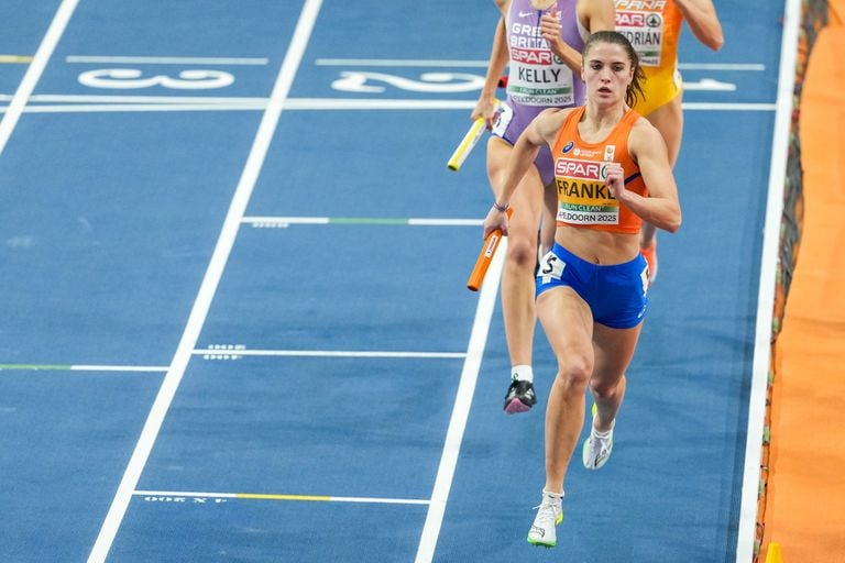 Nina Franke during the EK Indoor in 2025 (photo: Andre Weening/Orange Pictures).