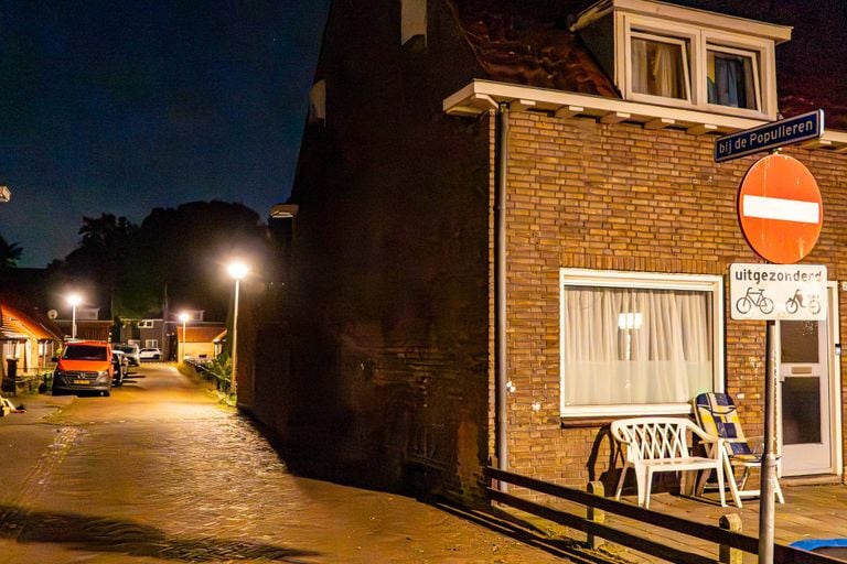 The street where the robbery took place (Photo: Harrie Grikes / Persbureau Heitink).