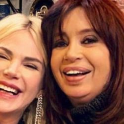 Cristina Kirchner and Esmeralda Miter when they met | Photo: CEDOC