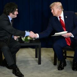 Javier Milei and Donald Trump | Photo: CEDOC