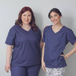 JL medical uniforms, designed to accompany the daily work of health professionals in hospitals and clinics throughout the country. | Photo: JL
