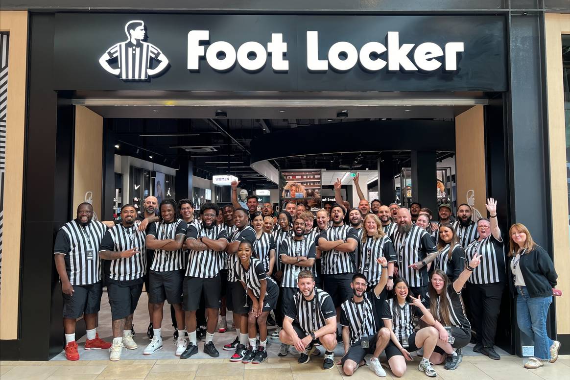 Foot Lock's New Birmingham Store.