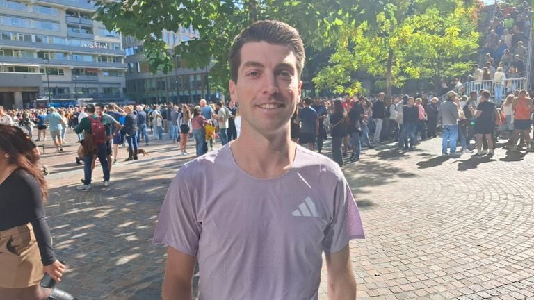For Luuk Maas, the Tilburg Ten Miles was a home game (photo: Leon Voskamp).