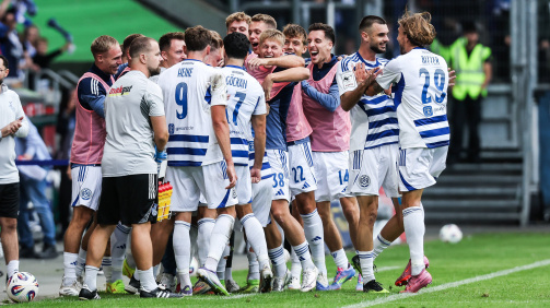 At MSV Duisburg it is currently running round after climbing to the 3rd division.