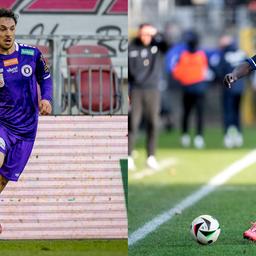 The Cottbus new additions Simon Straudi (left) and Merveille Biankadi (Imago Images)