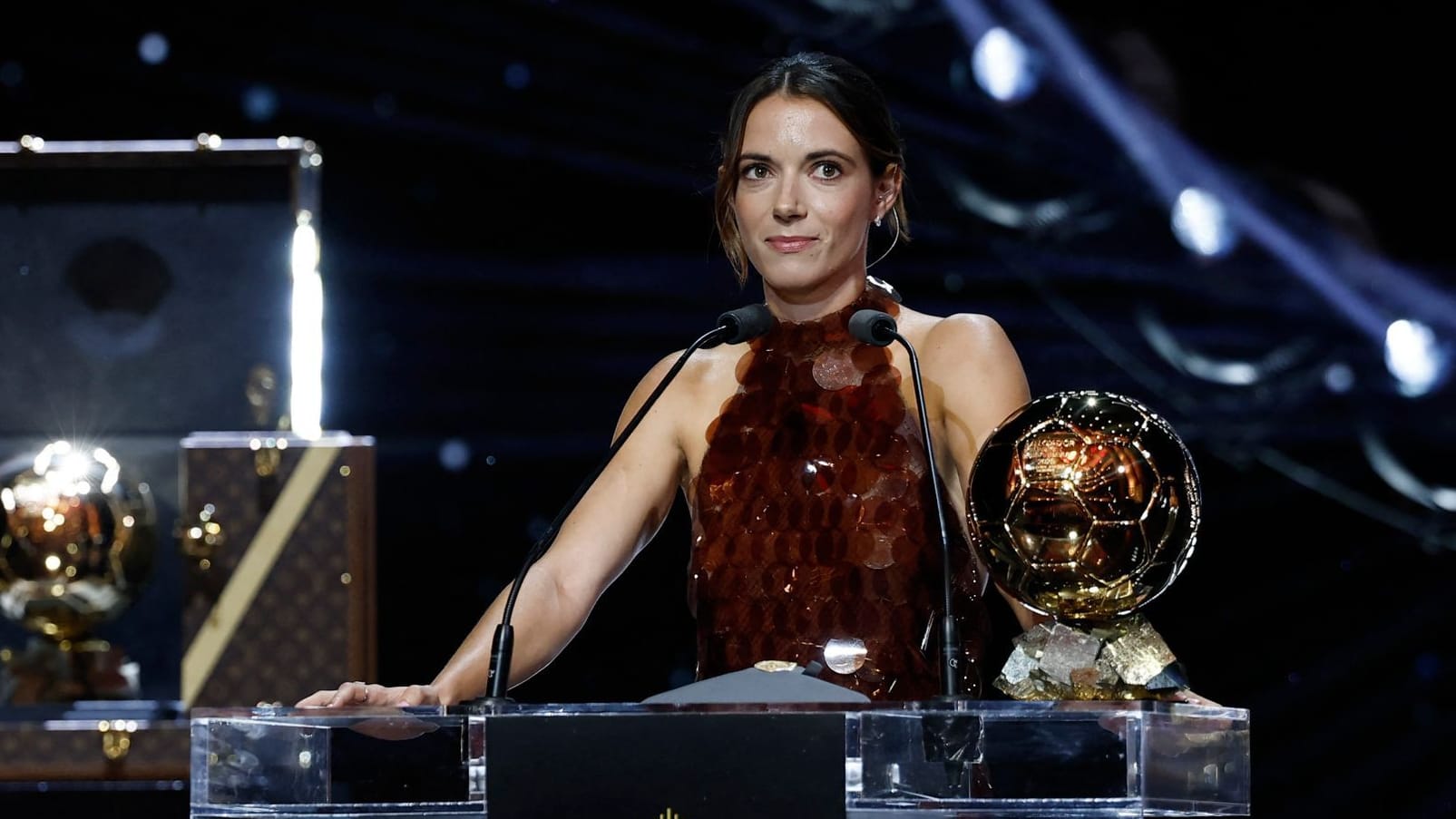 Aitana Bonmatí: The Spaniard won the balloon d'Or in series for the third time.