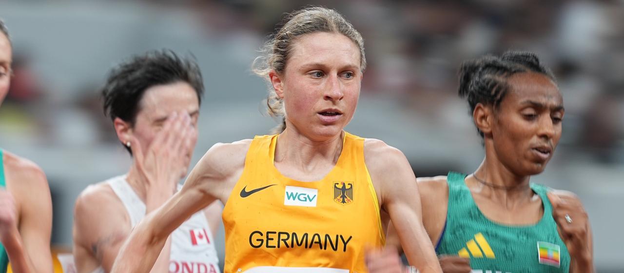 The German runner Elena Burkard