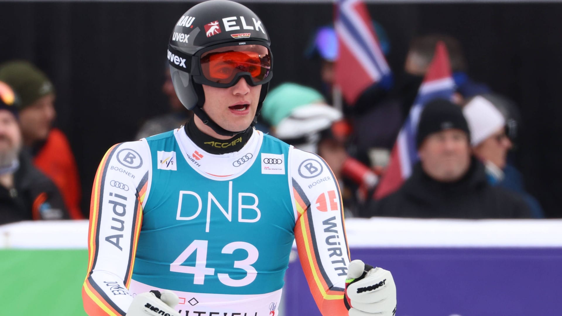 Luis Vogt: The German ski racer has to watch for the time being.