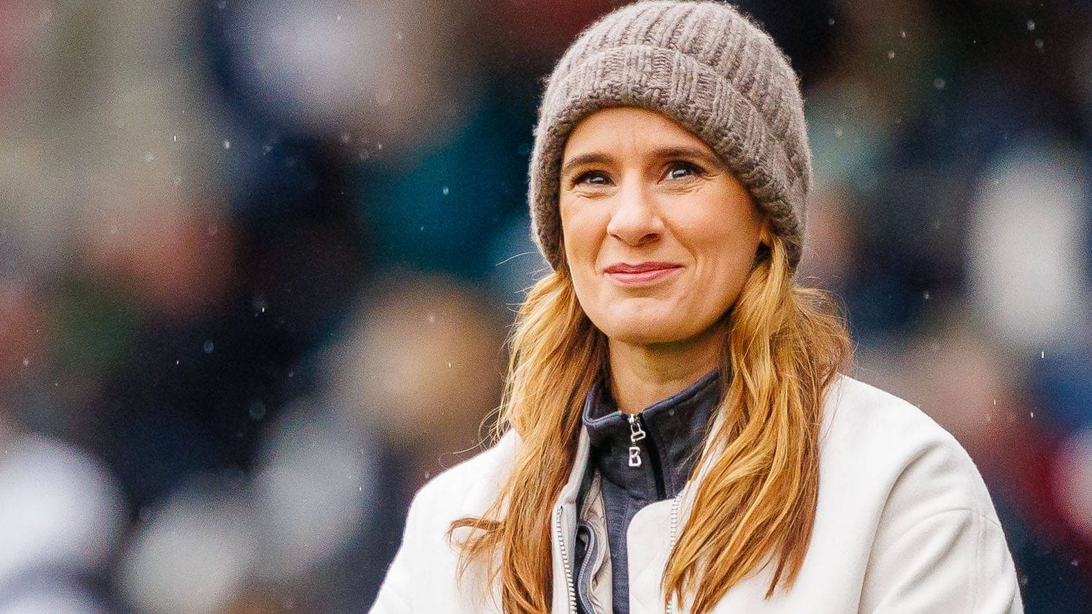 Christina Rann: The TV journalist is in use at the weekend in the DAZN conference.