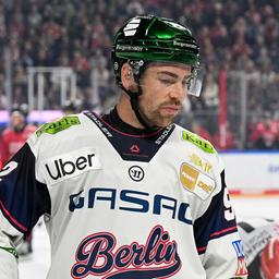 Eisbear professional Marcel Noebels in the game against the Cologne Haie (Imago Images/Osnapix)